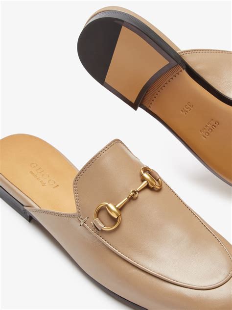 gucci princetown leather slipper dupe|gucci princetown mule beige.